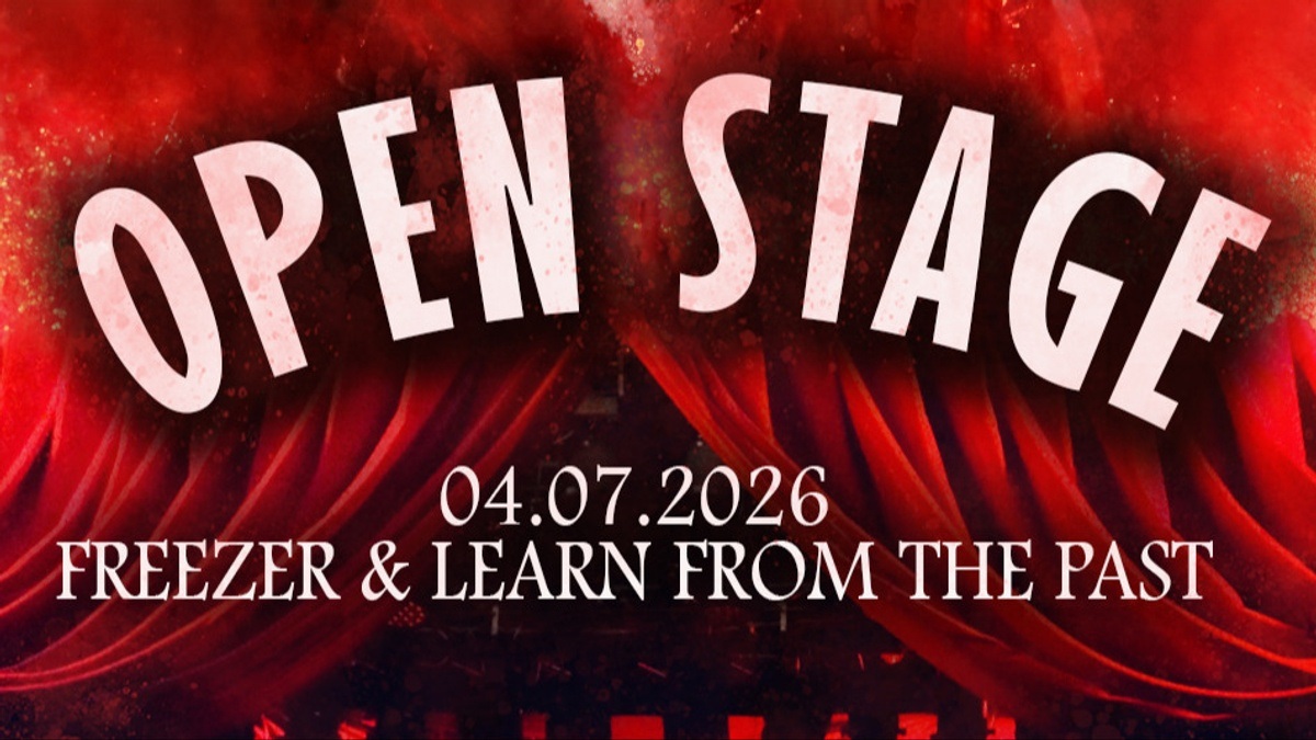 Open Stage mit Freezer & Learn From The Past