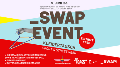 Kleidertausch-Event für Sport– & Streetwear @FLINTA*-Turnier