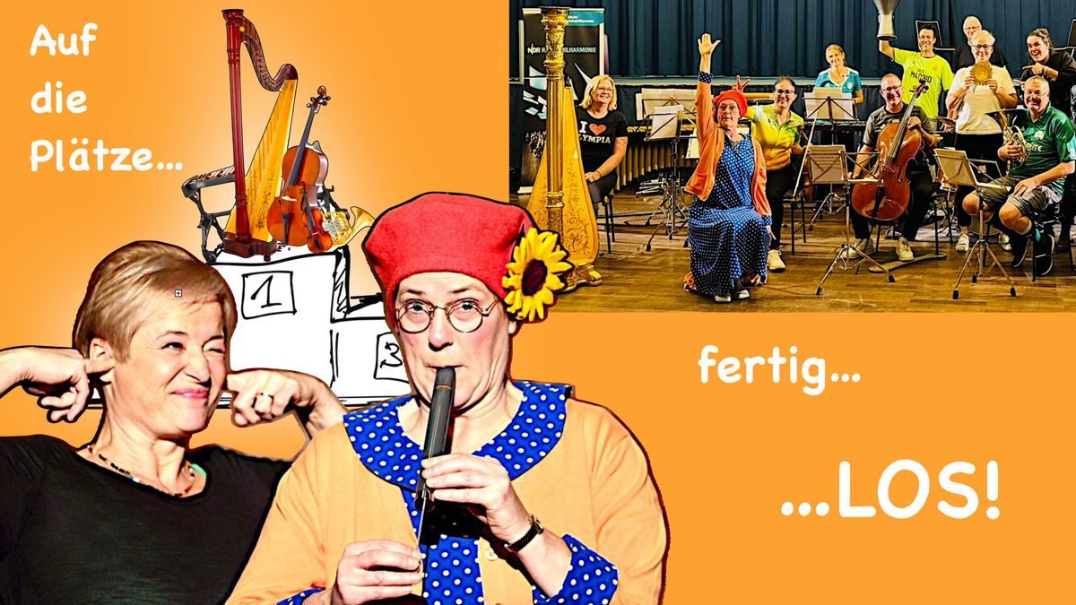 Auf die Plätze ... fertig ... los!