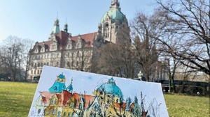 Zeichnen und Malen auf historischen Spuren