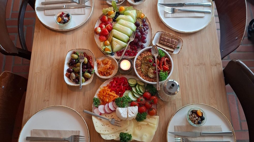 Frühstück mit Mutti