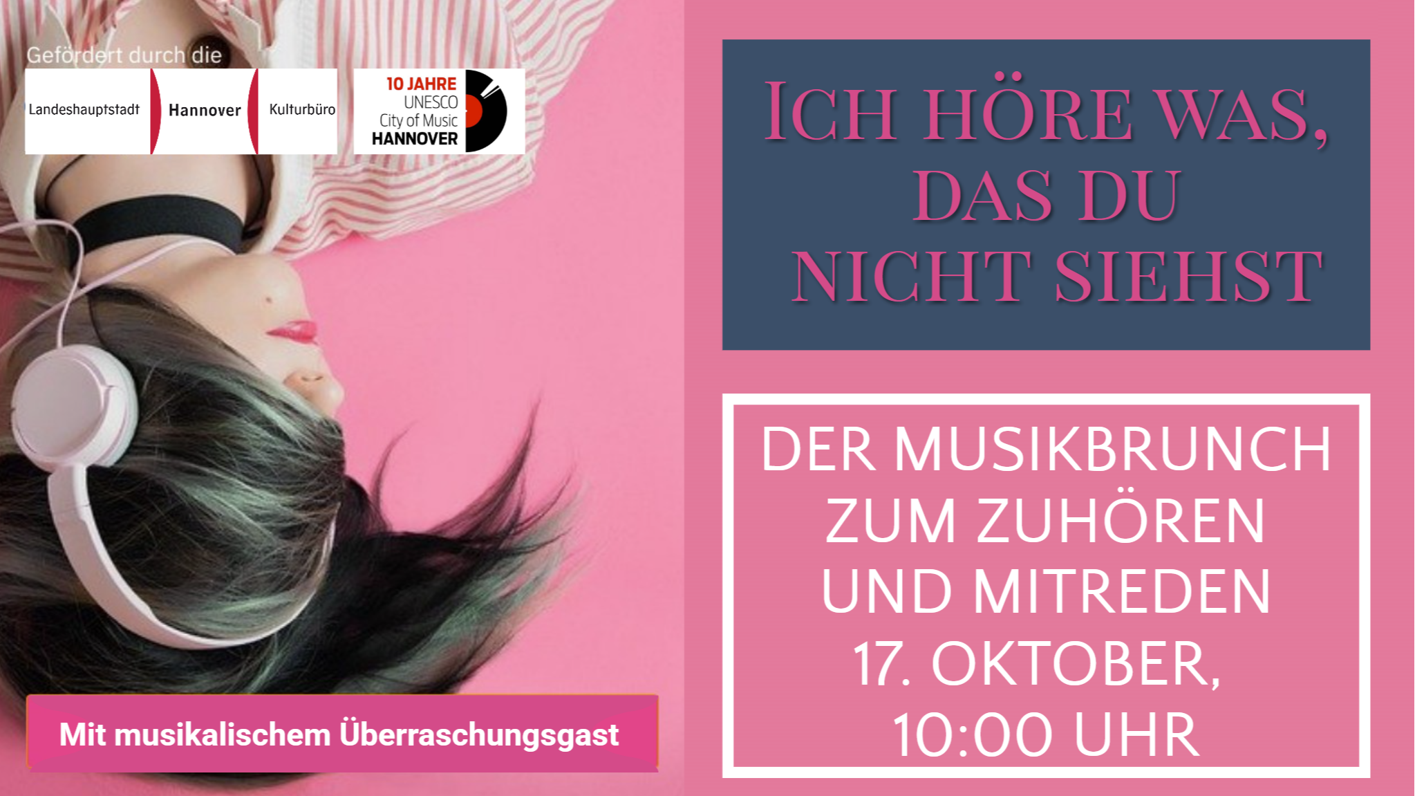 Ich höre was, das du nicht siehst