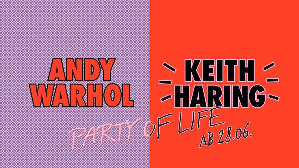 Andy Warhol & Keith Haring. Party of Life