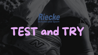 TEST and TRY - Laufschuhe testen