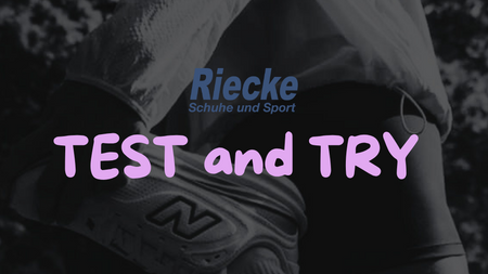 TEST and TRY - Laufschuhe testen