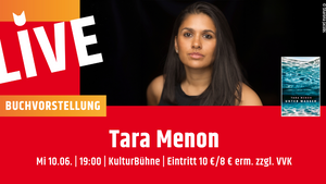 Buchvorstellung mit Tara Menon