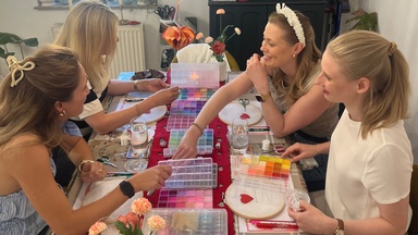 SIP & STICK- Perlen-Stickerei Workshop In Frankfurt