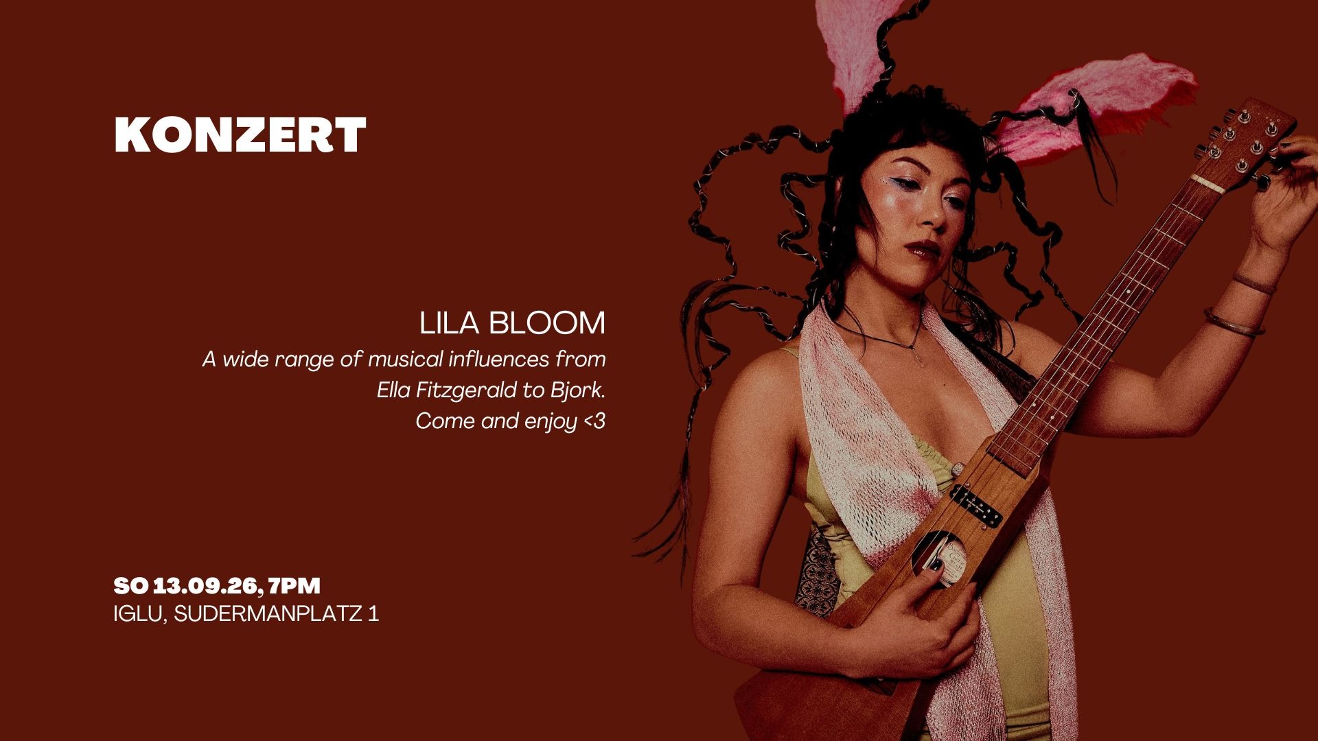 Konzert Lila Bloom