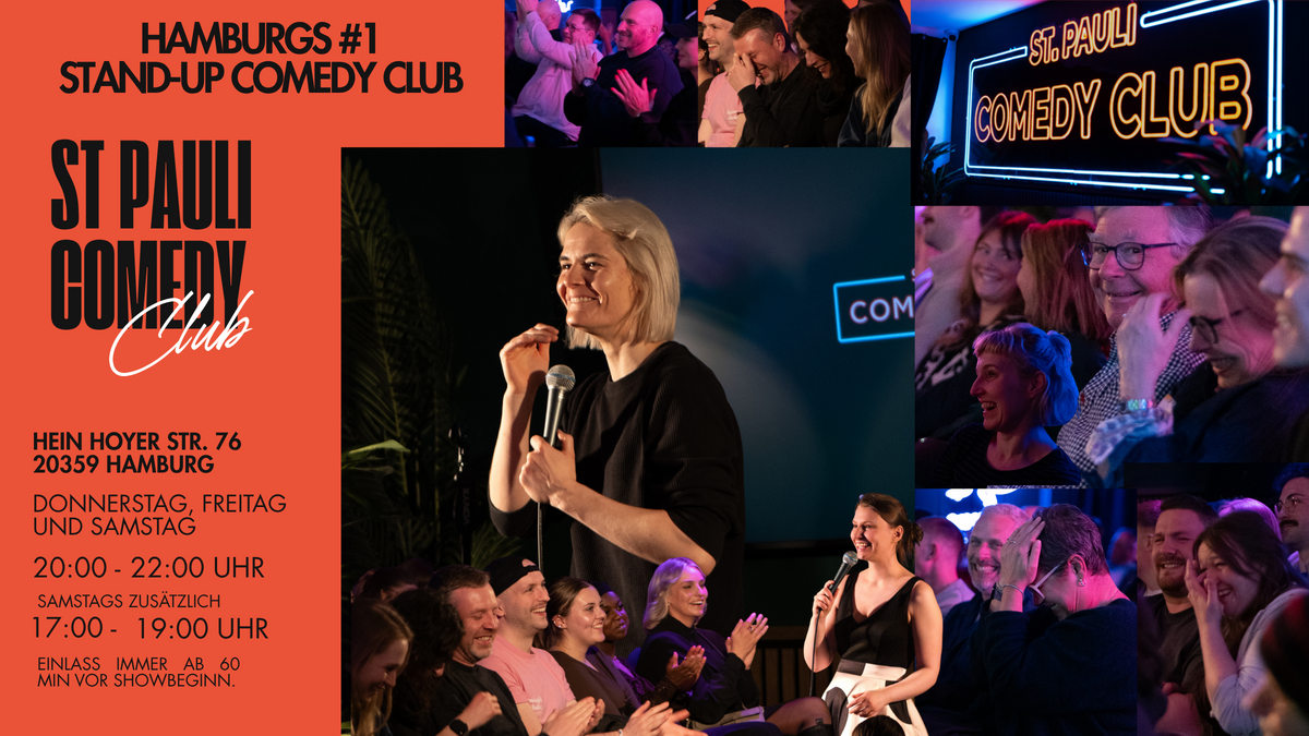 St. Pauli Comedy Club - Hamburgs erster Stand-Up Comedy Club.