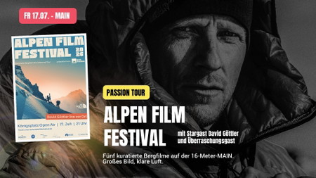 Alpen Film Festival (z.T. OmDtU) — Passion Tour Open Air — Kinoliebe 2026 · MAIN