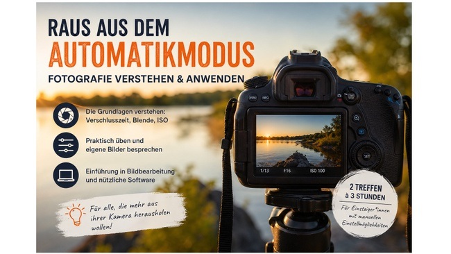 Fotografieren lernen: Grundlagen einfach erklärt