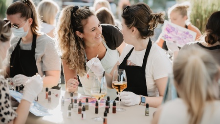 Pasta & Paint - Alkoholtinte Workshop