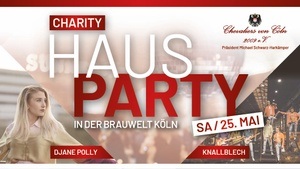 Vorausgeschaut: Charity Hausparty in der BRAUWELT Köln