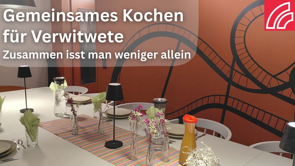 Gemeinsames Kochen für Verwitwete – Zusammen isst man weniger allein