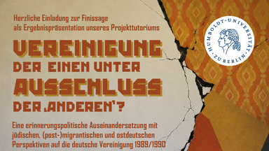 FINISSAGE - Vereinigung der einen unter Ausschluss der "anderen"