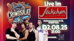 CROWDSALAT - live im Söckchen