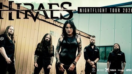 metal.de, Musix, Powermetal.de, FFM-ROCK & Metalogy präsentieren: HIRAES - Nightflight Tour 2026