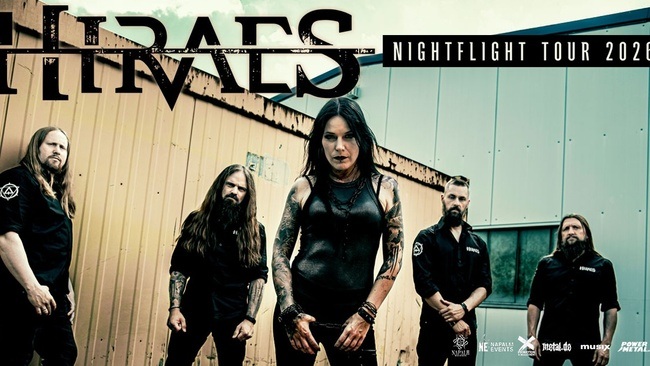 metal.de, Musix, Powermetal.de, FFM-ROCK & Metalogy präsentieren: HIRAES - Nightflight Tour 2026