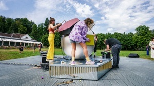 Aktivierung Nevin Aladağs Skulptur „Public Resonator“