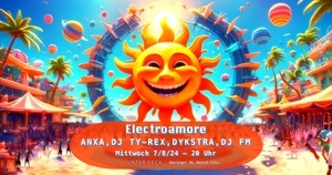 Electroamore mit ANXA, DJ TY-REX, DYKSTRA, DJ FM
