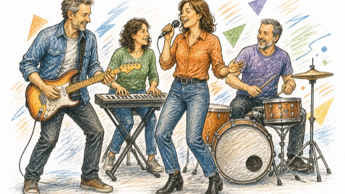 Mini-Bandworkshop  im Steigerturm