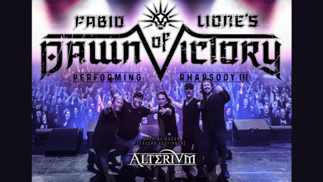 FABIO LIONE’S DAWN OF VICTORY - Performing Rhapsody | Support: ALTERIUM | DORTMUND