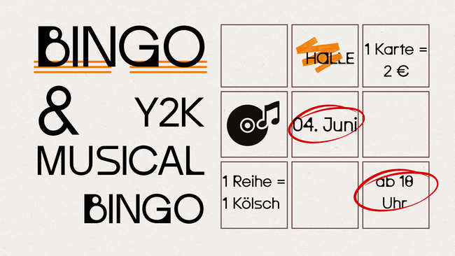 Bingo & Y2K Musical Bingo