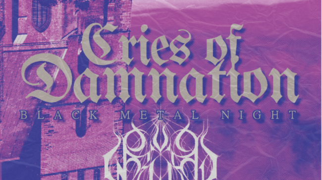 Cries Of Damnation - Black Metal Night Vol. 3 // SUN WORSHIP (Black Metal / Berlin), JAEHZORN (Black Metal / Braunschweig), VERHEERER (Black Metal / Flensburg)