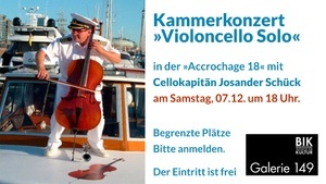 Kammerkonzert »Violoncello Solo«