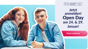 Triff uns beim Open Day am 24. Januar