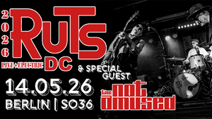 The Ruts DC + The Not Amused