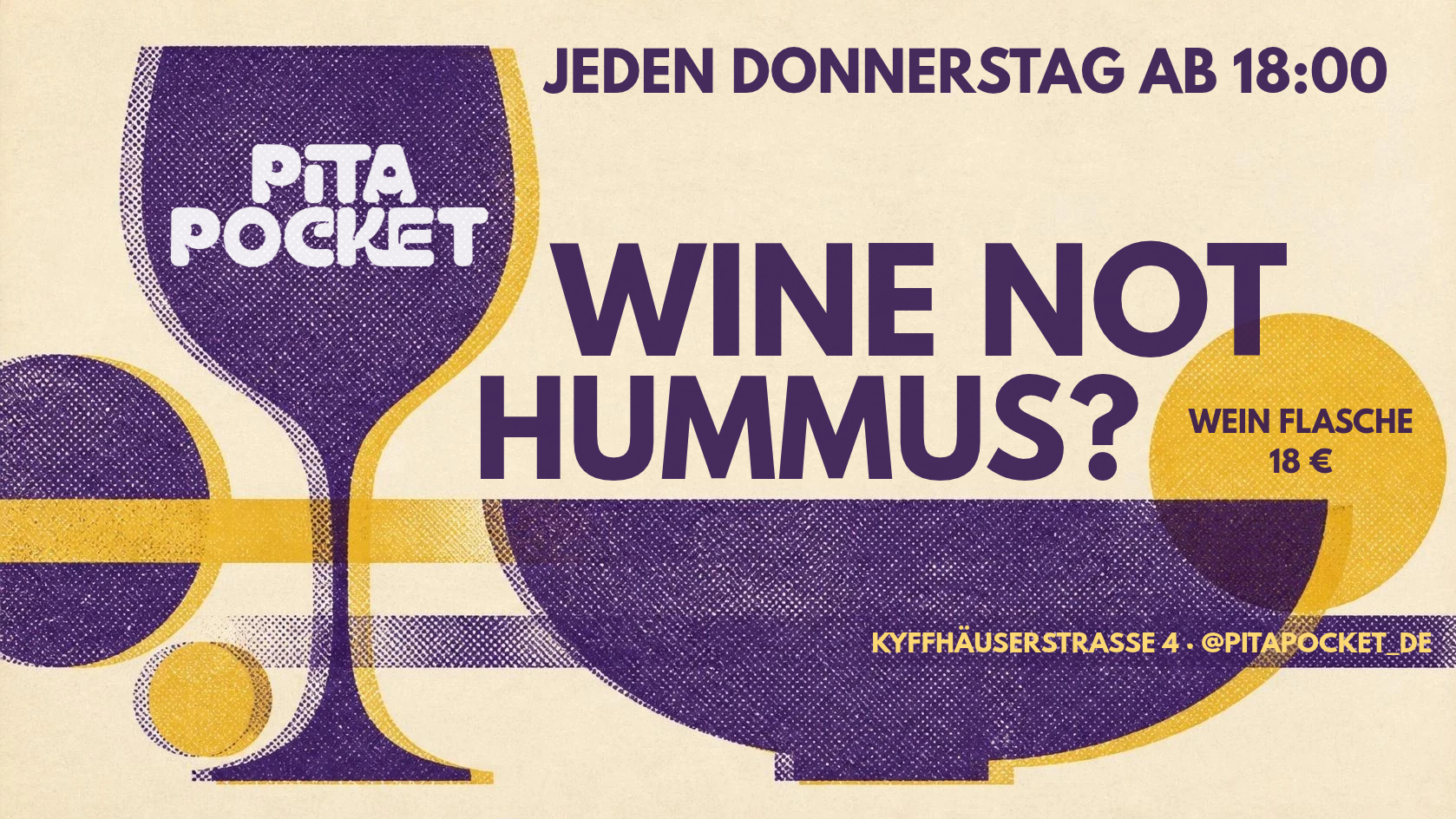 Wine Not Hummus? | @Pita Pocket