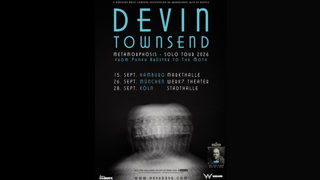 DEVIN TOWNSEND - Metamorphosis Solo Tour 2026