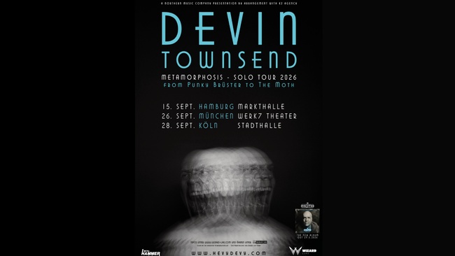 DEVIN TOWNSEND - Metamorphosis Solo Tour 2026
