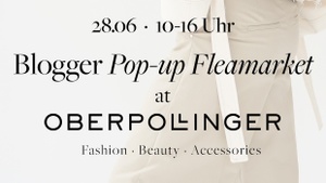 Blogger Fashion Popup Flohmarkt im Oberpollinger