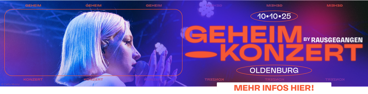 AUFGEPASST: GEHEIMKONZERT! 💜