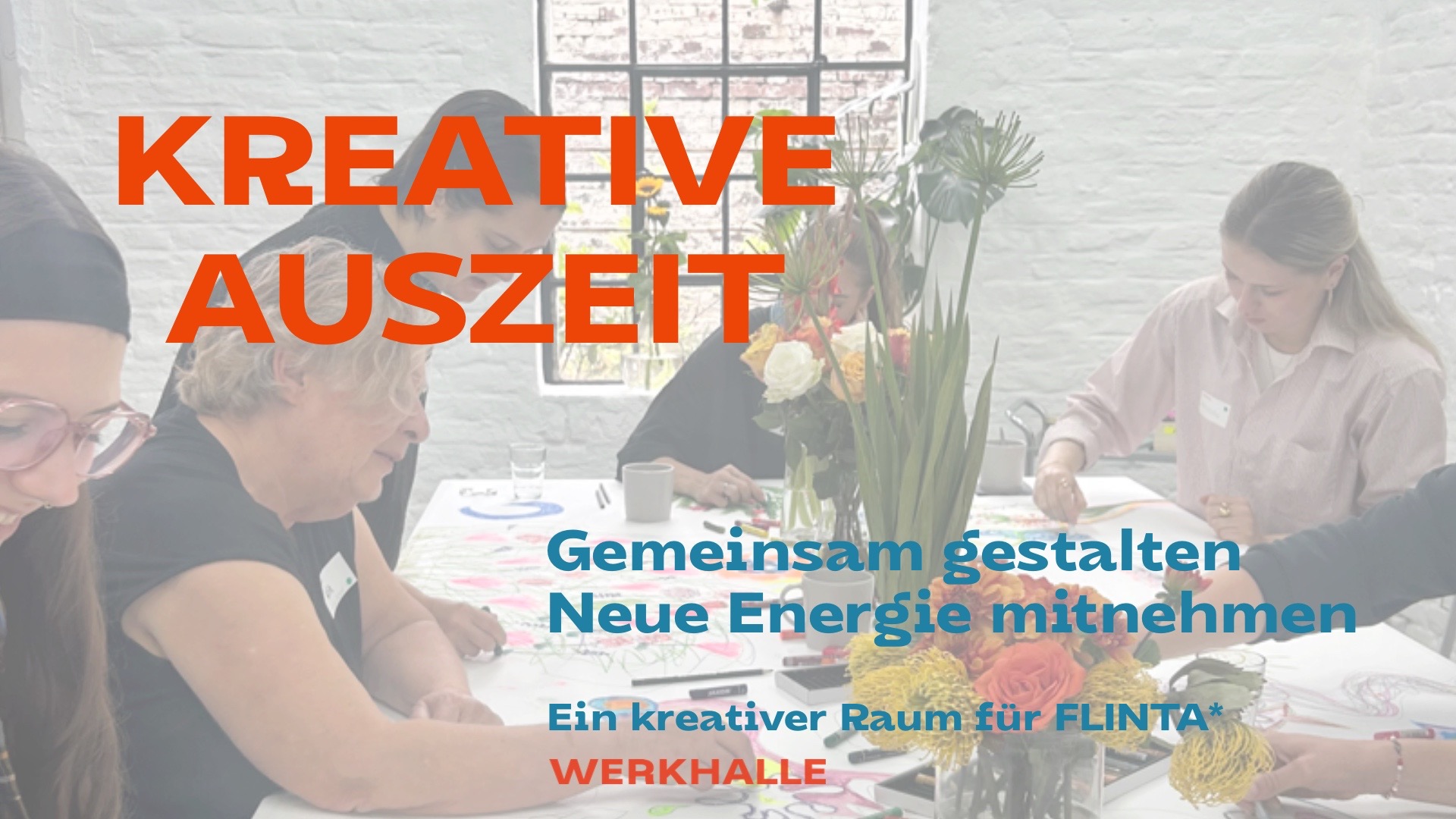 KREATIVE AUSZEIT - Gemeinsam gestalten, neue Energie mitnehmen 🎨