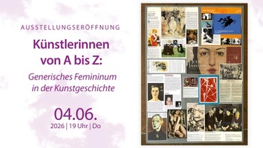 Künstlerinnen von A bis Z: generisches Femininum in der Kunstgeschichte