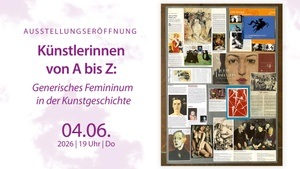 Künstlerinnen von A bis Z: generisches Femininum in der Kunstgeschichte