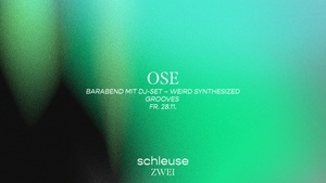 Barabend mit DJ-Set – OSE