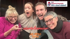 viertelvorviel - die ImproShow - wir sind dabei beim WDR2 Weihnachtswunder