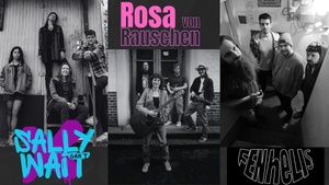 1 Konzert 3 Bands: Live im Epplehaus - Sally can't Wait, Fenhelis und Rosa von Rauschen
