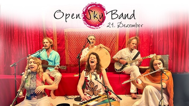 21. Dezember • 19:00 Uhr • Mantra Konzert mit der Open Sky Band • shunia Zentrum Köln