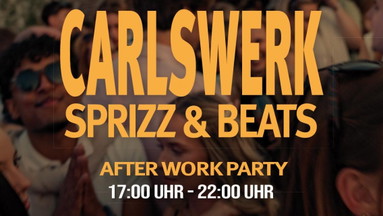 CARLSWERK Sprizz & Beats After Work DAY DRINKING PARTY im Puriono