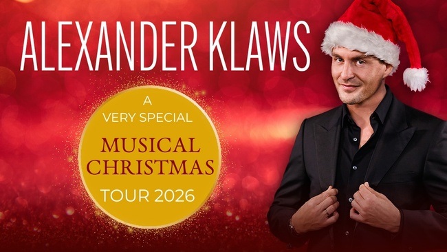 Alexander Klaws - A very special MUSICAL CHRISTMAS - Tour 2026