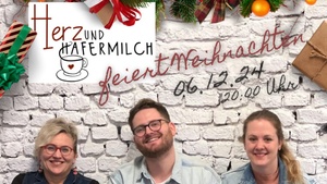 Herz und Hafermilch feiern Weihnachten