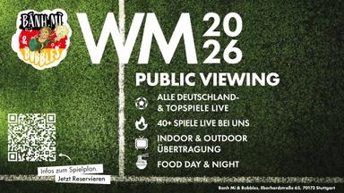 WM 2026 Public Viewing in Stuttgart, Mexiko - Südafrika