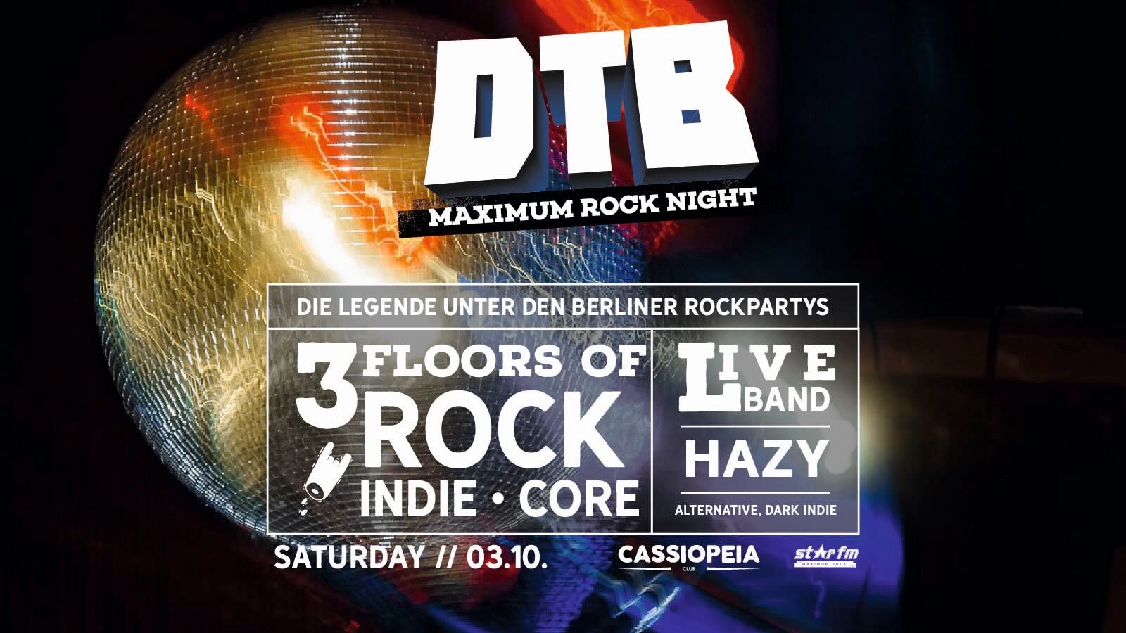 DTB MAXIMUM ROCK NIGHT