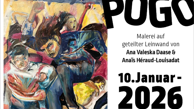 Vernissage // POGO - Anaïs Héraud-Louisadat & Ana Valeska Daase mit Live-Musik von Soft Shock