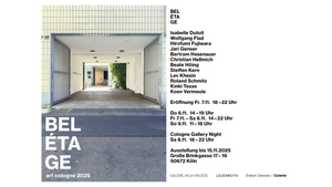 Ausstellungs- und Eventankündigung ab 06.11.2025 BEL ÉTAGE - GALERIE ANJA KNOESS, LEUENROTH, Evelyn Drewes | Galerie